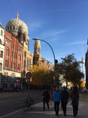 Nueva Sinagoga Berlin  visita turistica guiada tour